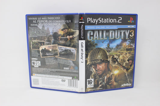 CALL OF DUTY 3 COD3 PAL PS2 PLAY STATION 2 INV-11557