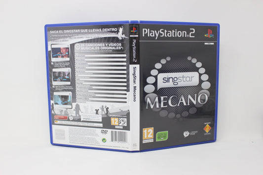 SINGSTAR MECANO PAL PS2 PLAY STATION 2 INV-11556