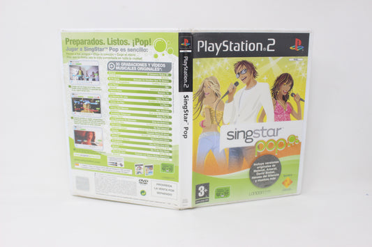 SINGSTAR POP PAL PS2 PLAY STATION 2 INV-11560