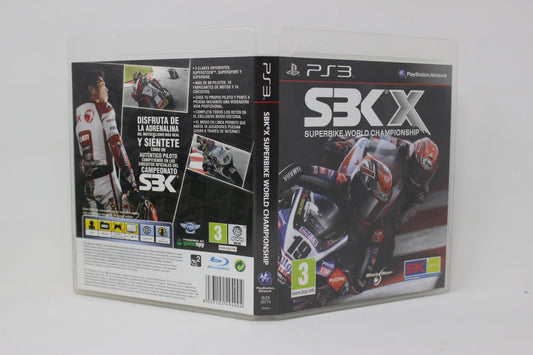 SBK X SUPERBIKE WORLD CHAMPIONSHIP PS3 INV-11519