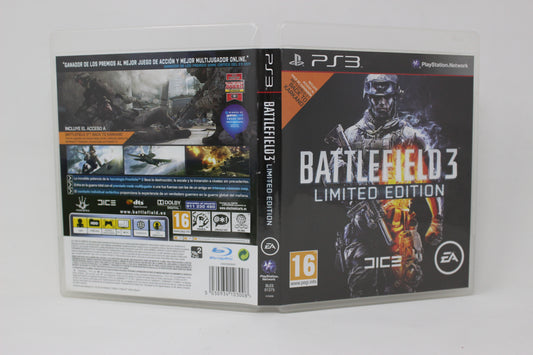 BATTLEFIELD 3 LIMITED EDITION PS3 PLAY STATION 3 INV-11514