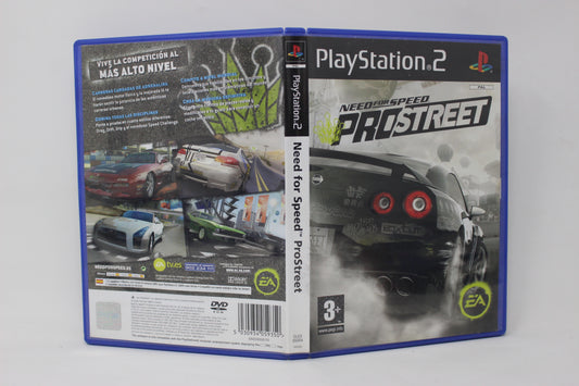 NFS NEED FOR SPEED PROSTREET PAL PS2 PLAY STATION 2 INV-11563