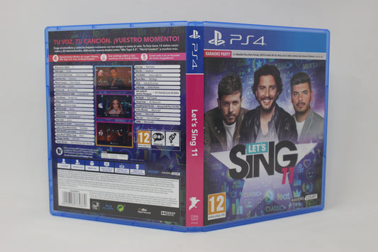 LET'S SING 11 PS4 PLAY STATION 4 INV-11548