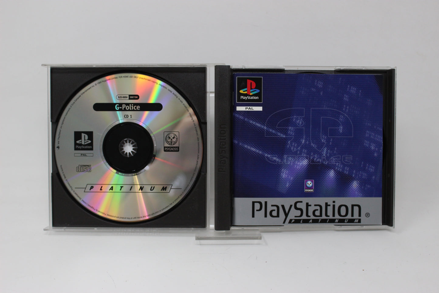 G-POLICE PAL PS1 PLAY STATION 1 PSX INV-11531