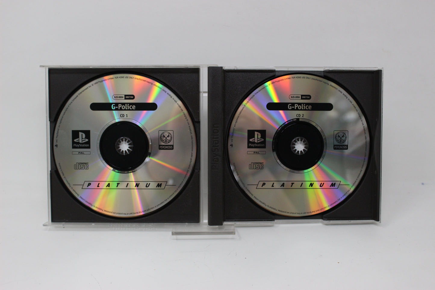 G-POLICE PAL PS1 PLAY STATION 1 PSX INV-11531