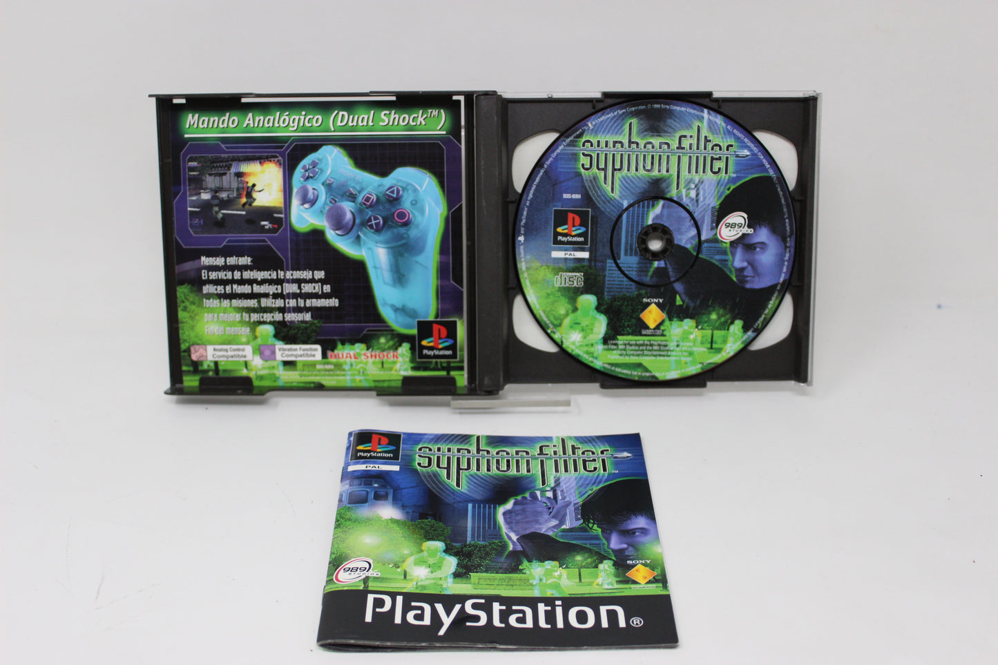 SYPHON FILTER 1 PAL PS1 PLAY STATION 1 PSX INV-11528