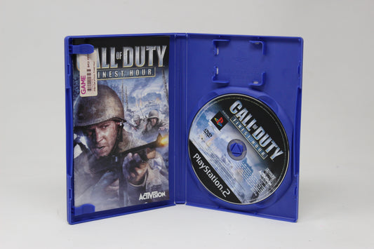 Call of Duty Finest Hour Play Station 2 ps2 inv-11645