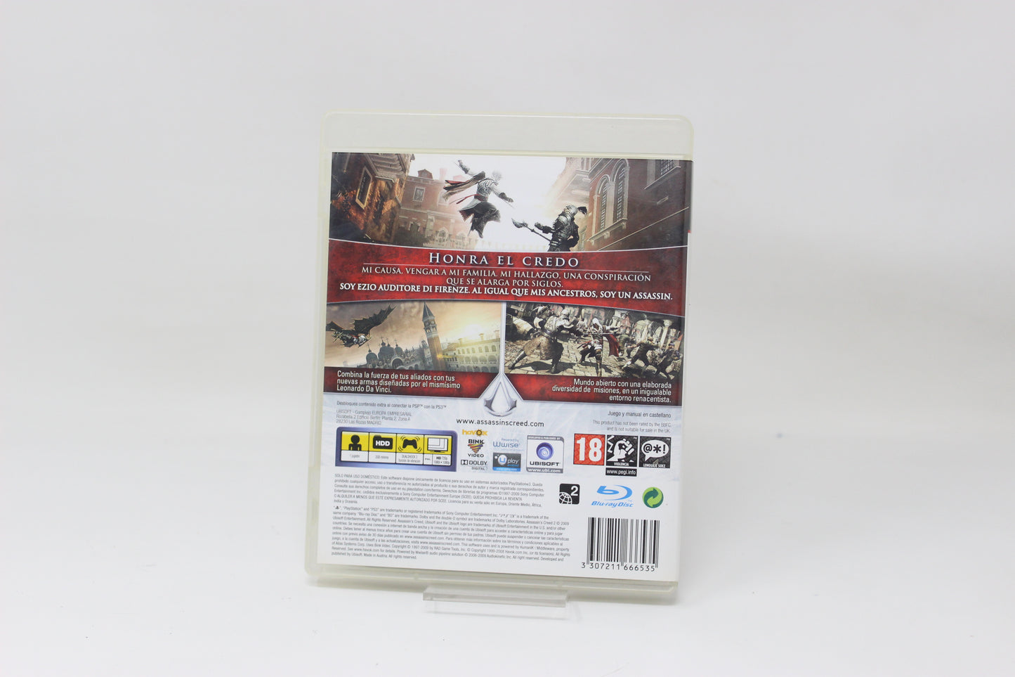 ASSASSIN'S CREED II PLAYSTATION 3 PS3 PAL INV-11805