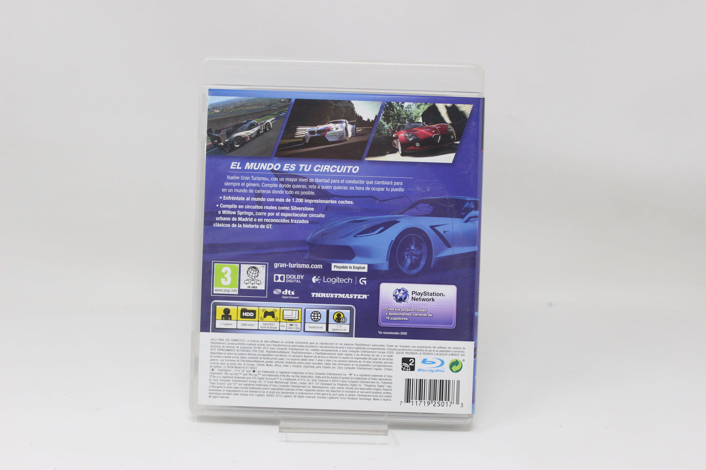 GRAN TURISMO 6 PLAYSTATION 3 PS3 PAL INV-11801