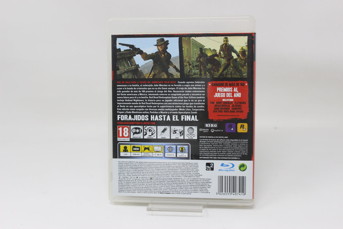 RED DEAR REDEMPTION GAME OF THE YEAR EDITION PLAYSTATION 3 PS3 PAL INV-11799