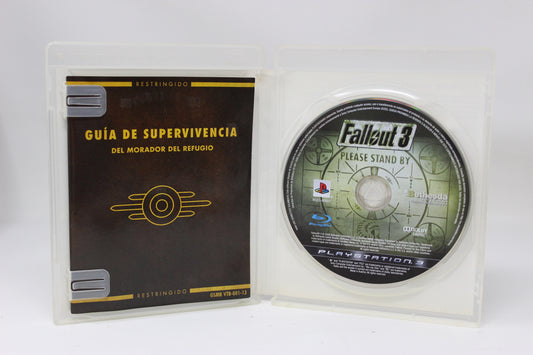 FALLOUT 3 PLAYSTATION 3 PS3 SONY FISICO INV-11769