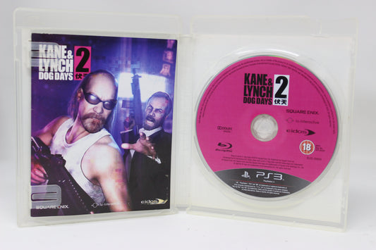 KANE & LYNCH 2 DOG DAYS PLAYSTATION 3 PS3 SONY FISICO INV-11767