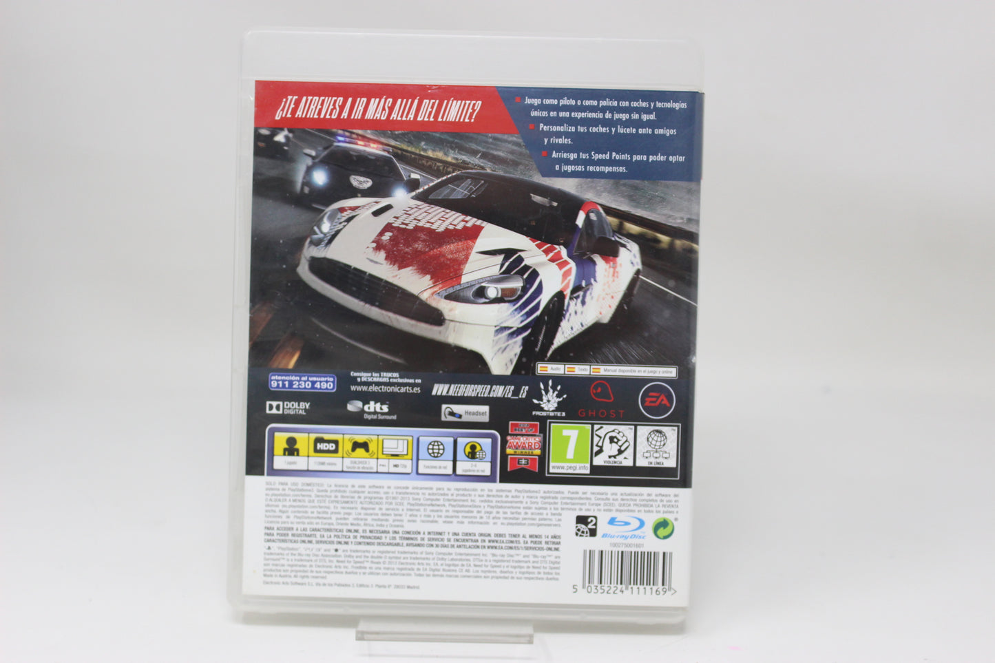 NEED FOR SPEED RIVALS PLAYSTATION 3 PS3 SONY FISICO INV-11765