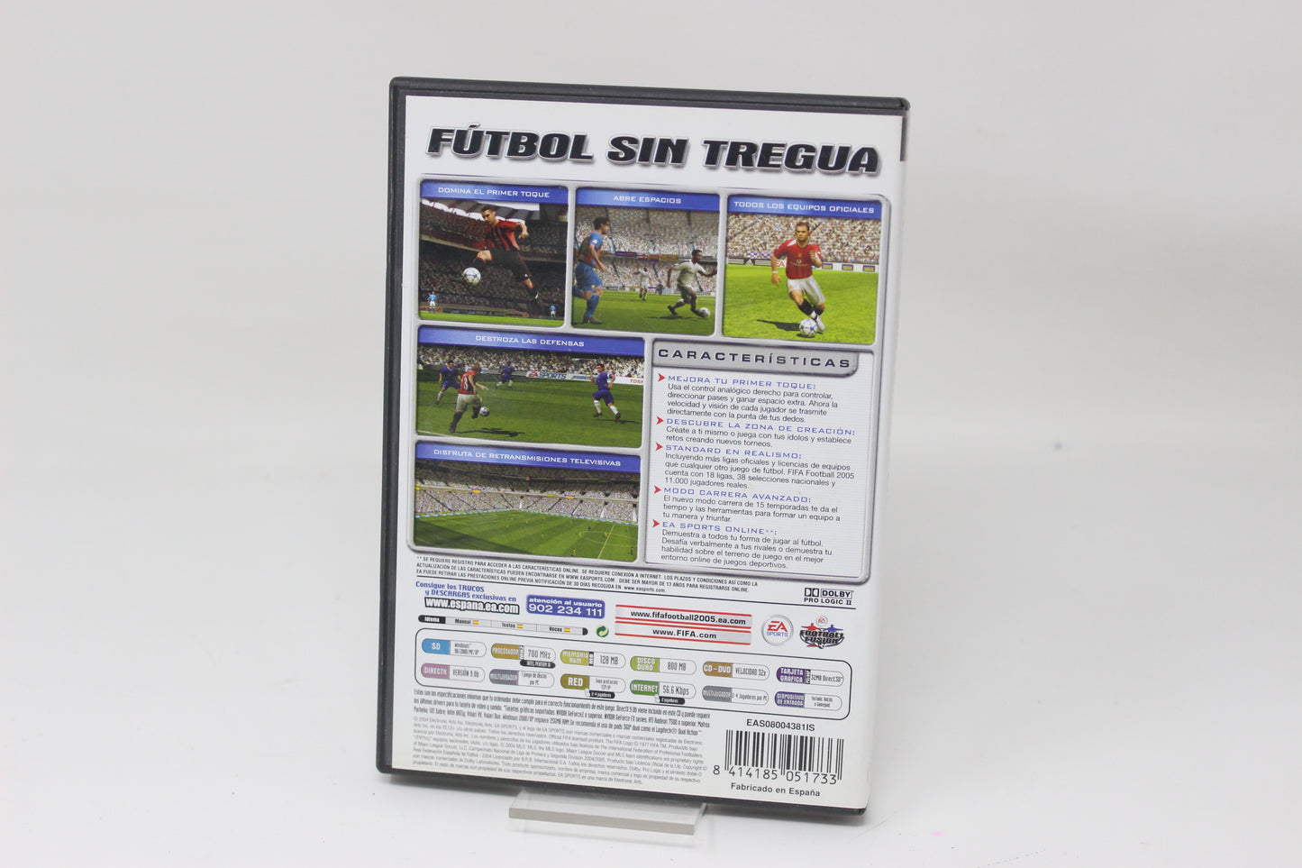 FIFA FOOTBALL 2005 PC CD ROM INV-11898