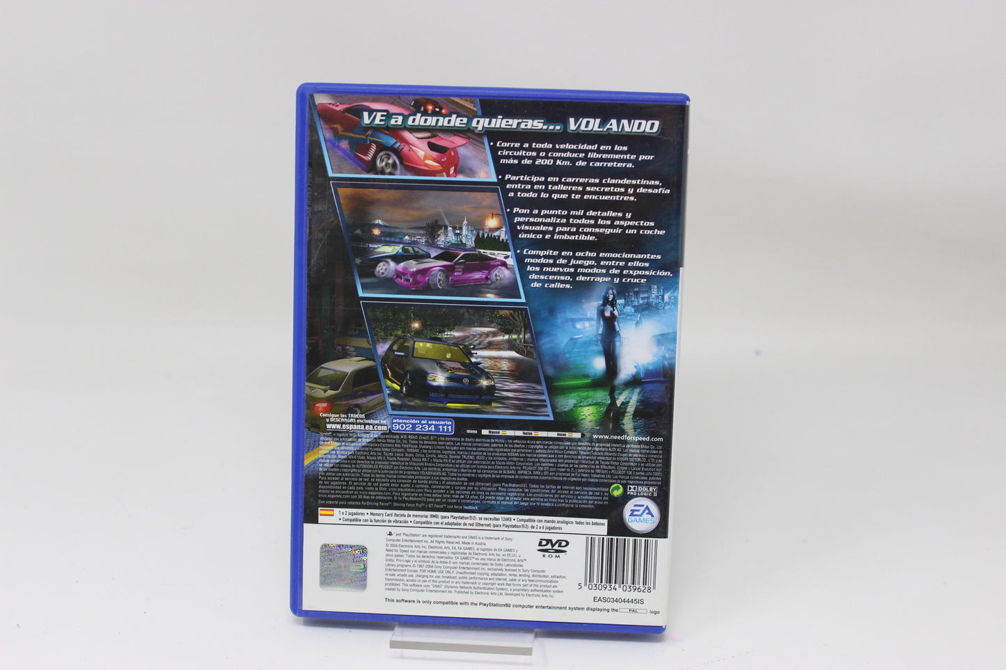 NEED FOR SPEED UNDERGROUND 2 SONY PS2 PLAY STATION INV-11885