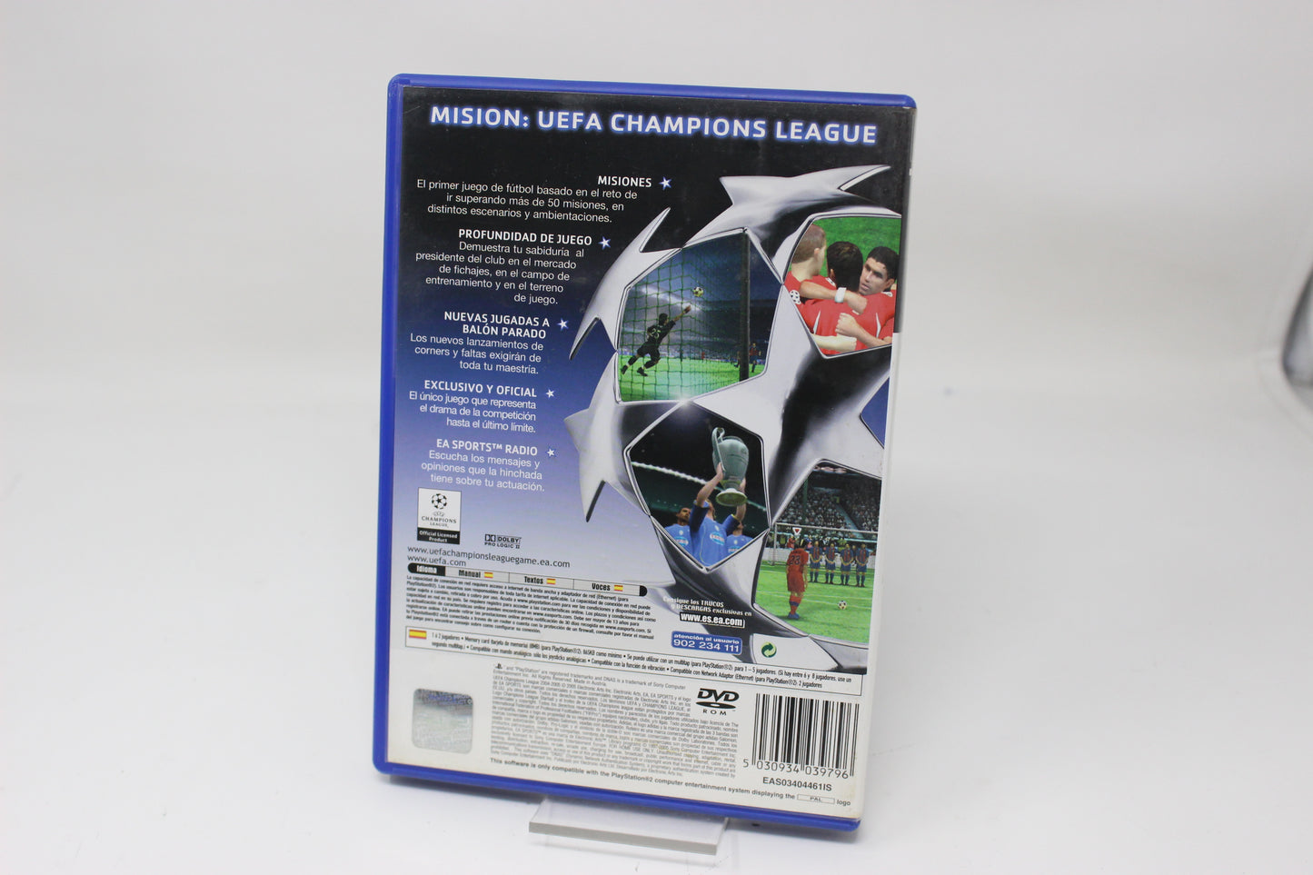 UEFA CHAMPIONS LEAGUE 2004-2005 SONY PS2 PLAY STATION PS2 INV-11933