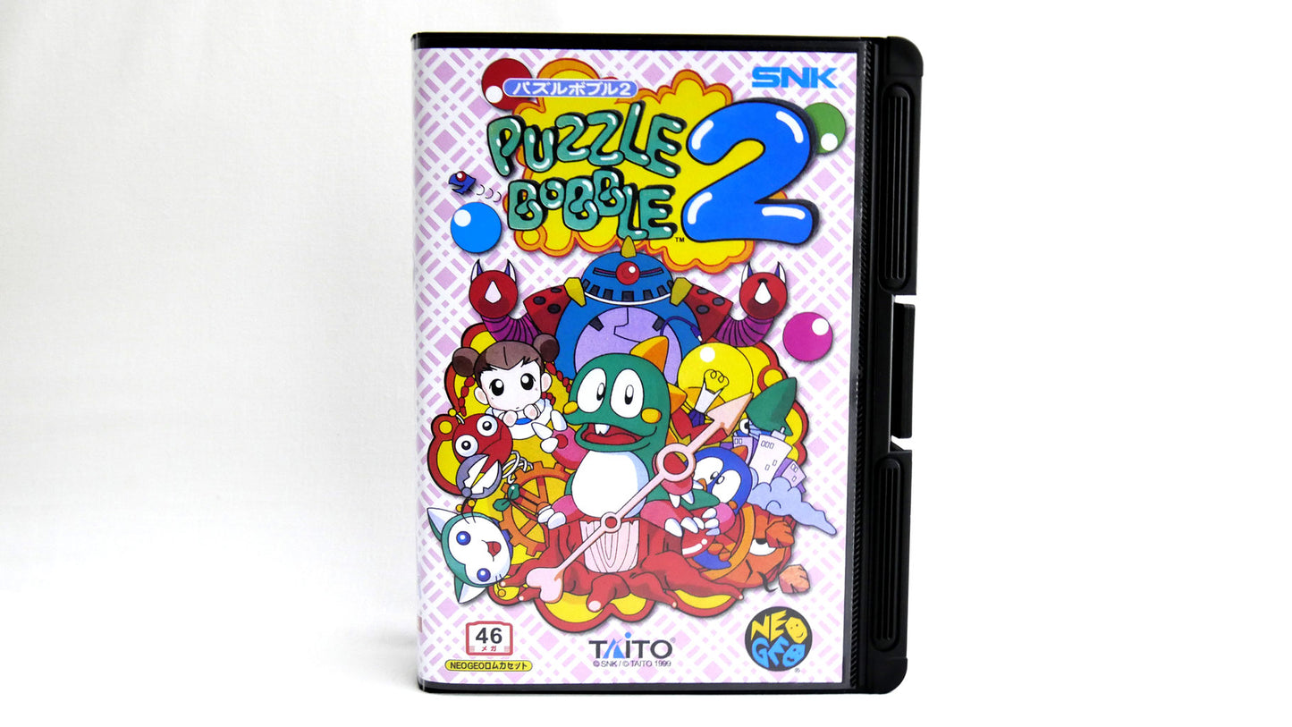 PUZZLE BOBBLE 2 BUST A MOVE again SOFTBOX soft box Neo Geo AES / MVS neogeo