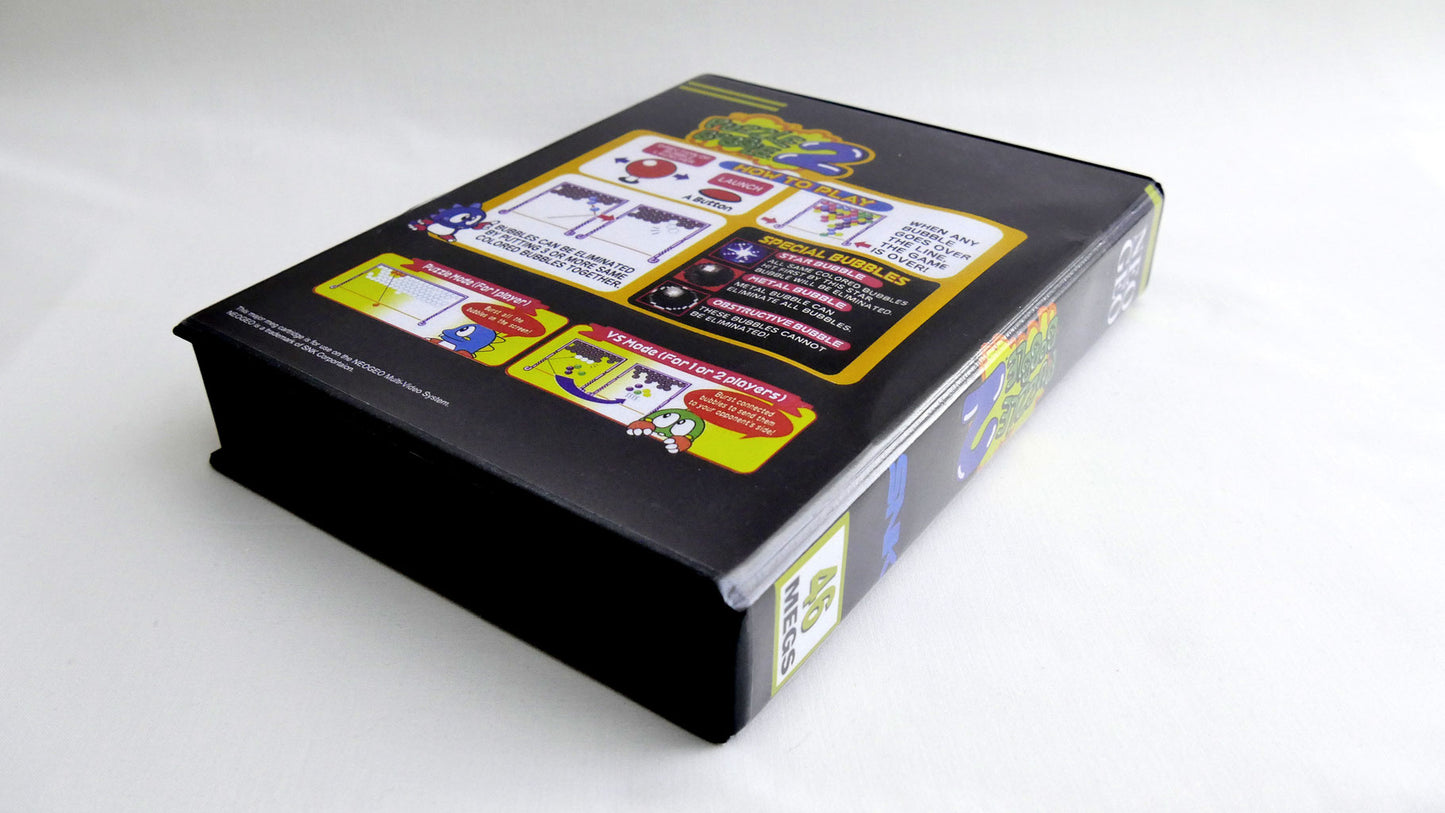 PUZZLE BOBBLE 2 BUST A MOVE again SOFTBOX soft box Neo Geo AES / MVS neogeo
