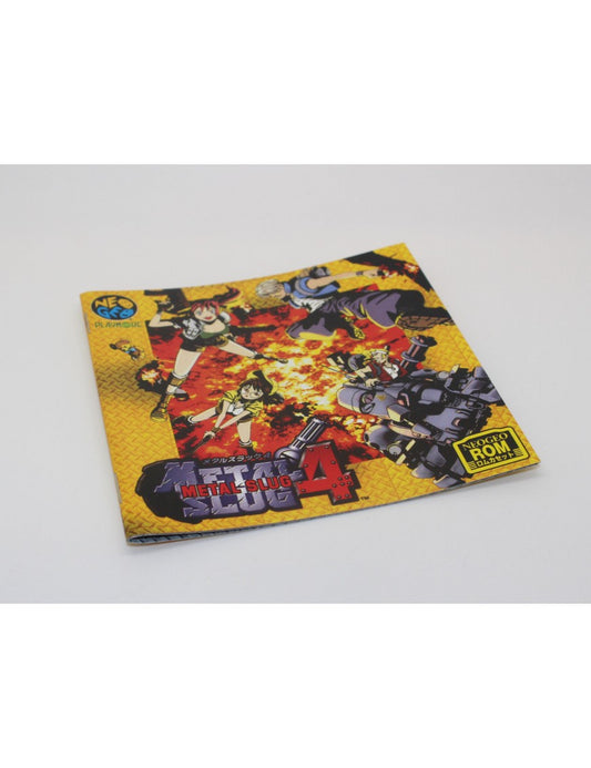 METAL SLUG 4 メタルスラッグ 4 MANUAL