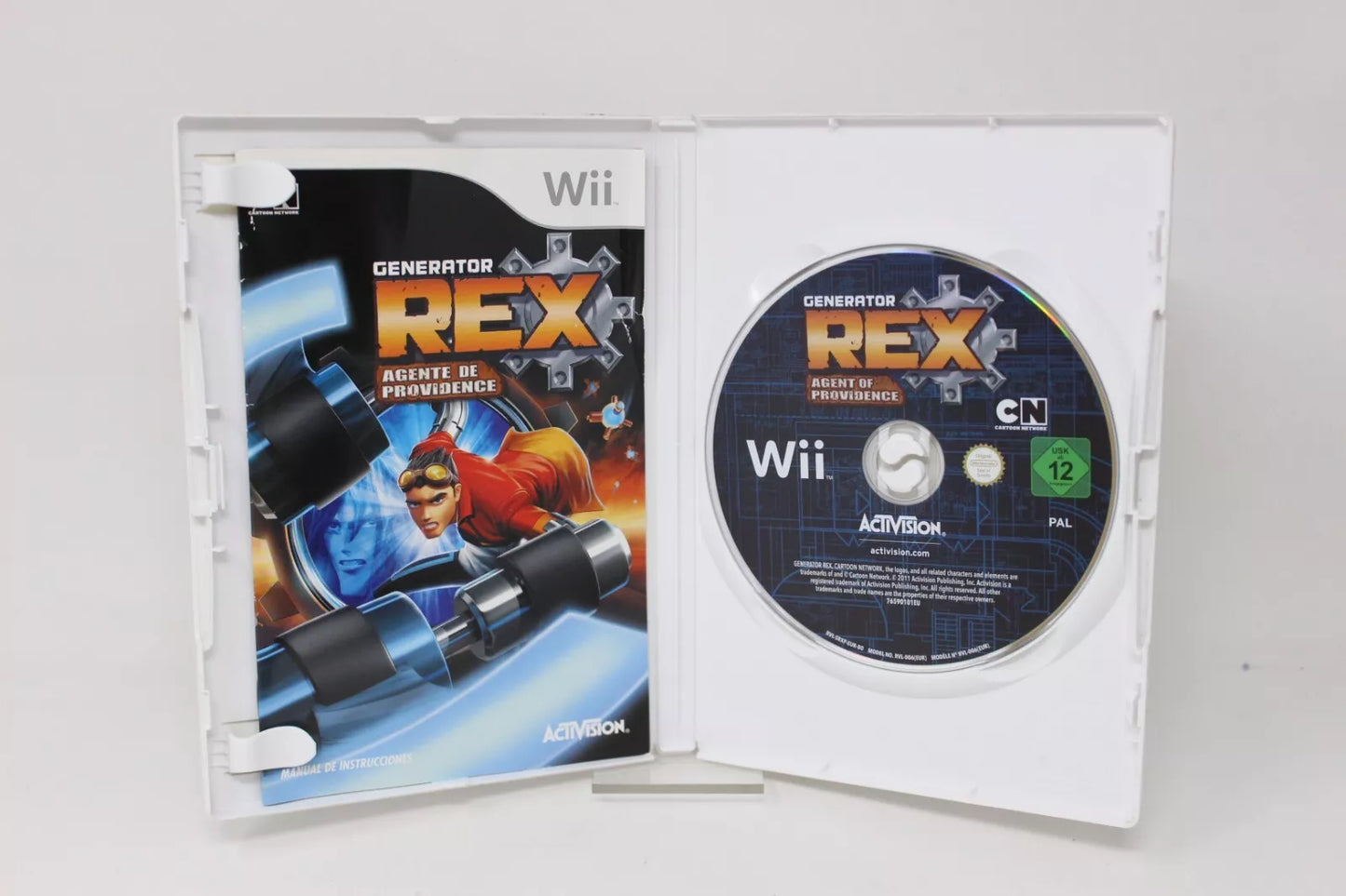 GENERATOR REX AGENTE DE PROVIDENCE NINTENDO Wii INV-1381
