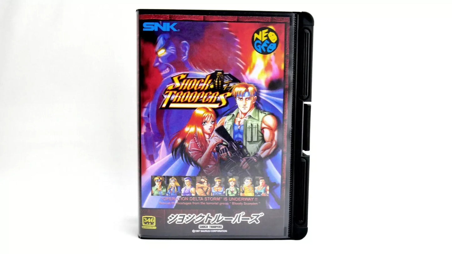 SHOCK TROOPER SOFTBOX soft box Neo Geo AES / MVS neogeo