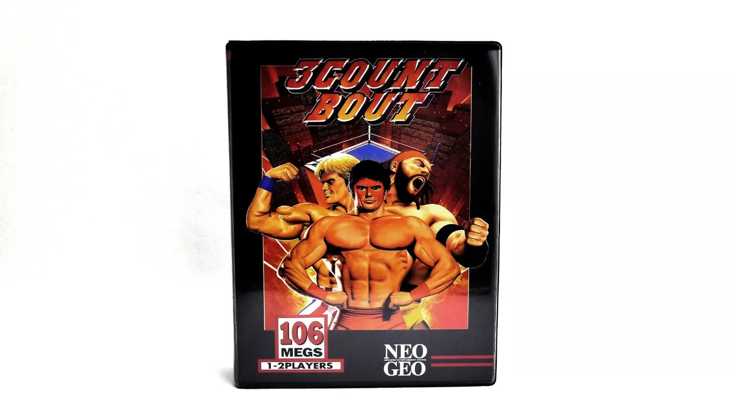 3 COUNT BOUT soft box Neo Geo AES / MVS neogeo