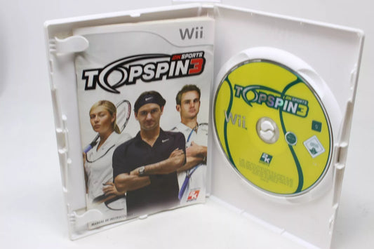 TOP SPIN 3 NINTENDO Wii inv-9901