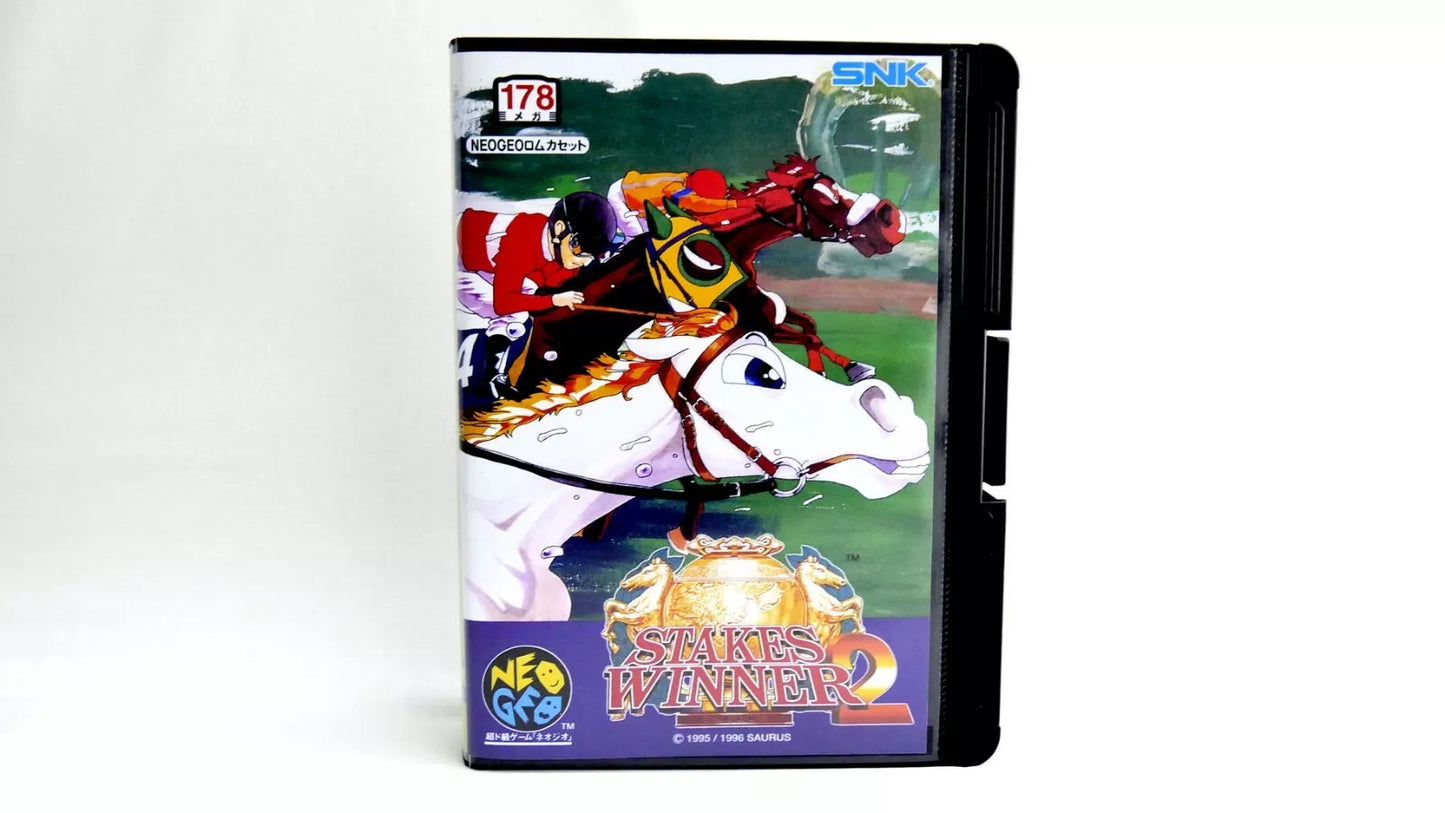 STAKES WINNER 2 SOFTBOX soft box Neo Geo AES / MVS neogeo