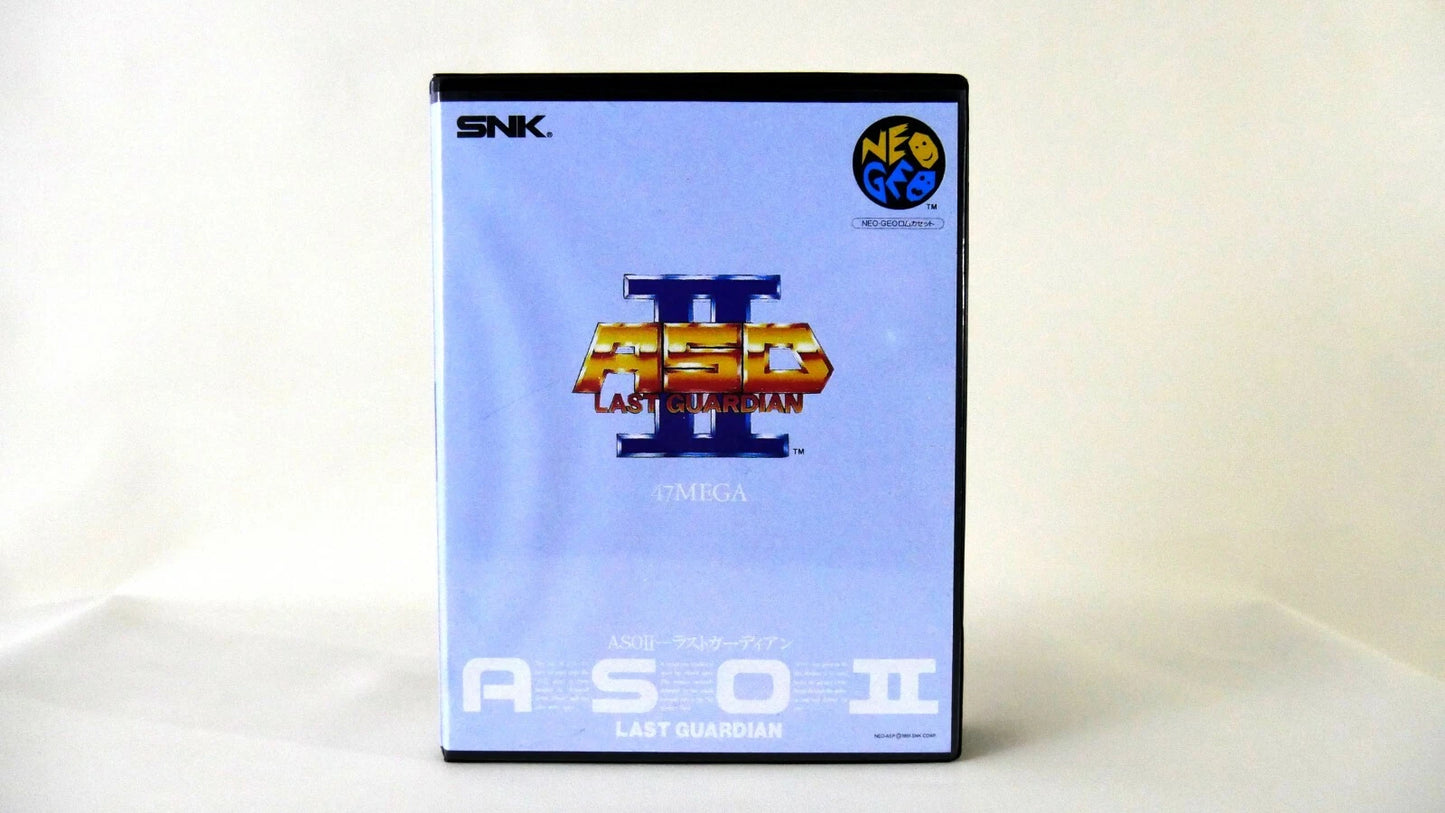 ASO ALPHA MISSION LAST MISSION SOFTBOX soft box Neo Geo AES / MVS neogeo