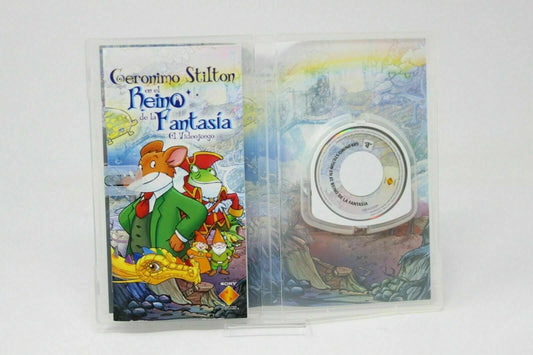 Geronimo Stilton en el reino de la fantasias videojuego Sony PSP inv-3439-1939