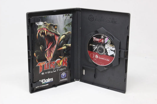 TUROK EVOLUTION NINTENDO GAMECUBE GAME CUBE INV-9985