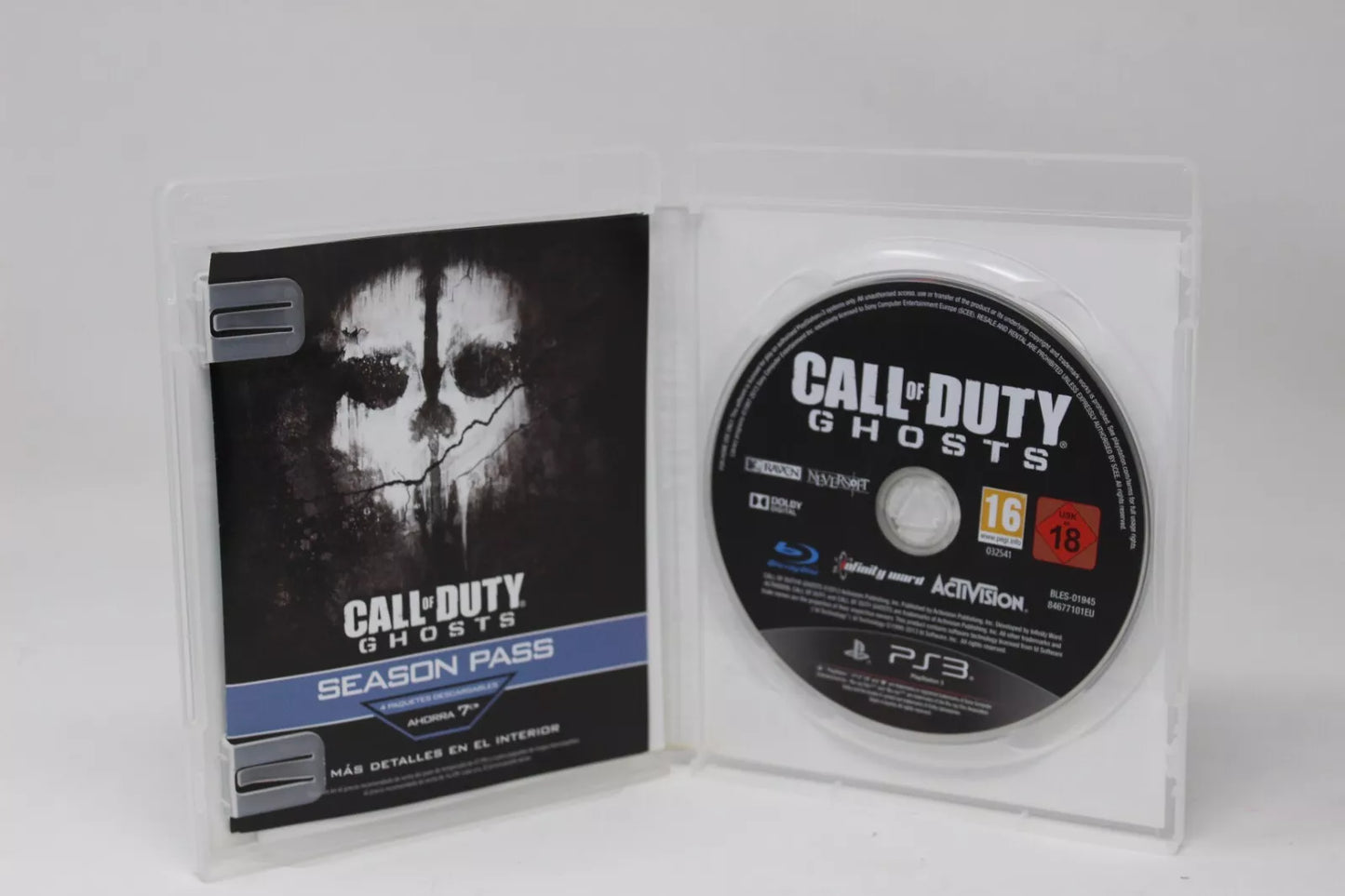 CALL OF DUTY GHOSTS PLAY STATION 3 PS3 SONY INV-11364