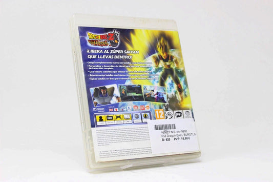 DRAGON BALL Z ULTIMATE TENKAICHI - PS3 PLAY STATION INV-9906