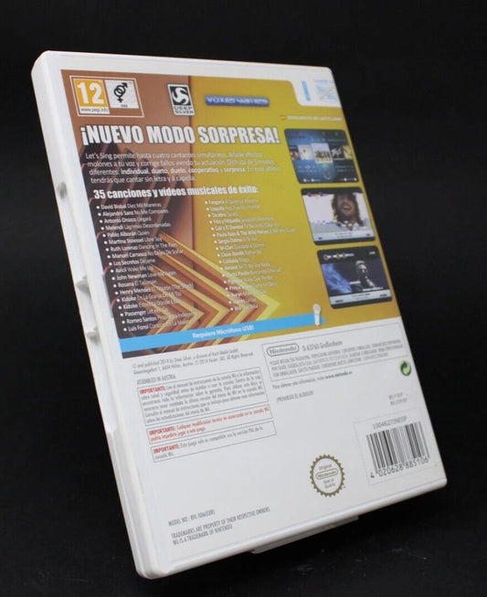 Let's sing 7 Versión Española Nintendo Wii Pal inv-10957