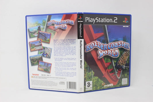 ROLLERCOASTER WORLD- SONY PS2 PLAY STATIO INV-11488