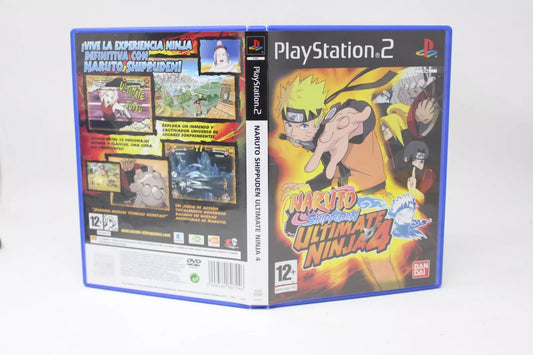 NARUTO ULTIMATE NINJA 4 SONY PS2 PLAY STATION INV-11354