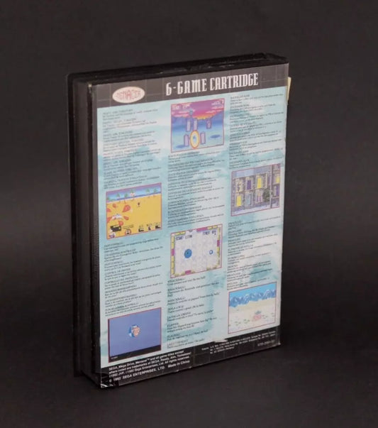 Menacer 6 game cartridge SEGA Mega drive PAL INV-10866