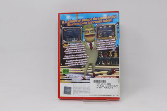BUZZ!: EL GRAN CONCURSO MUSICAL - SONY PS2 PLAY STATION INV-4031