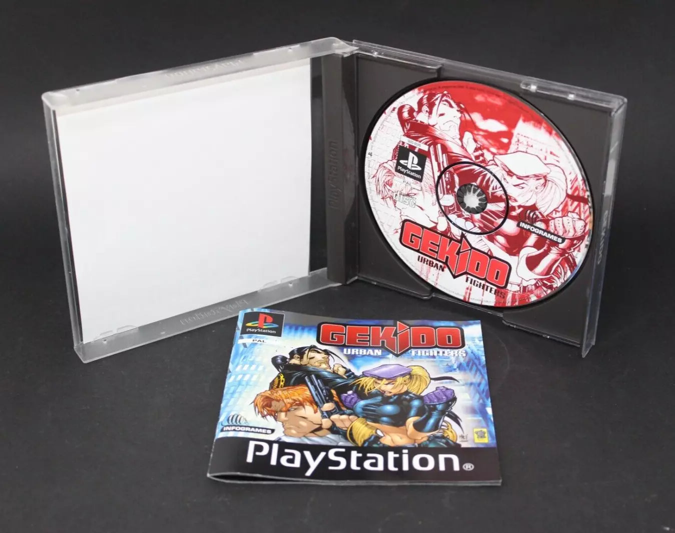 GEKIDO Playstation ps1 PAL UK PLAY STATION 1 INV - 10545