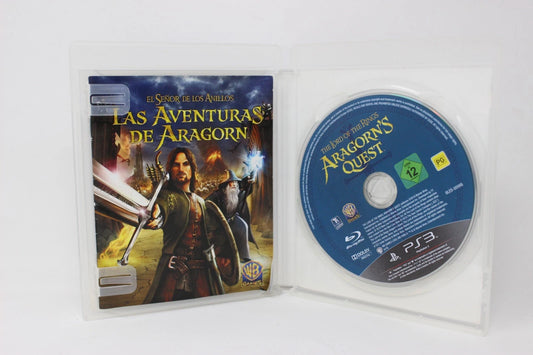 EL SEÑOR DE LOS ANILLOS: LAS AVENTURAS DE ARAGORN - PLAY STATION 3 PS3 INV-11494