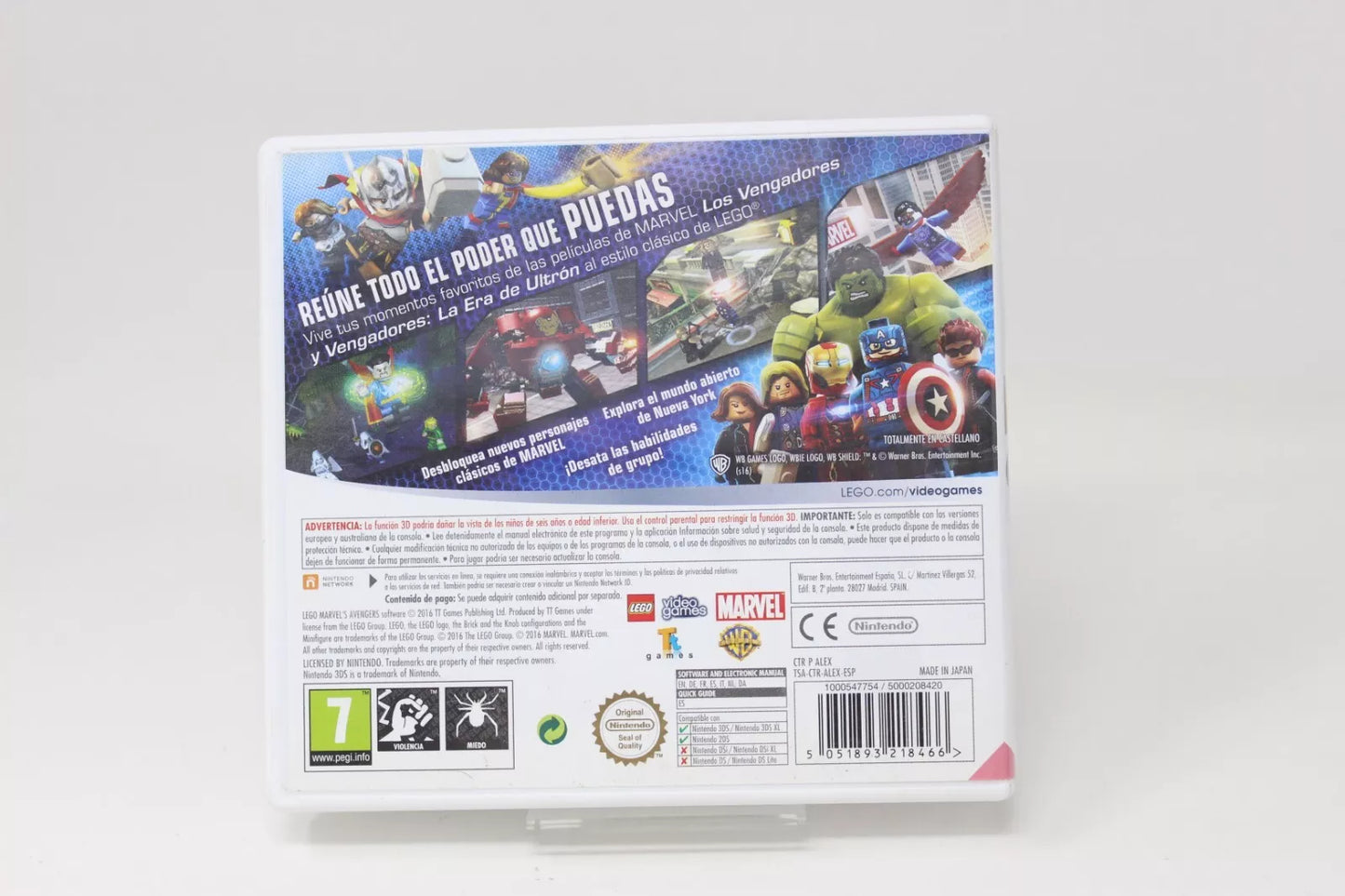 LEGO MARVEL VENGADORES NINTENDO 3DS INV-11023