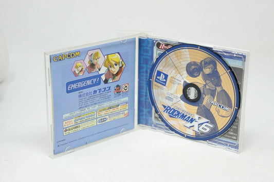 ROCKMAN X6 CAPCOM PS1 PLAYSTATION PSX PS1 NTSC JAPAN INV-4927