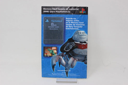 Monstruos S. A. Isla de los sustos Manual de instrucciones ps2 inv-10525