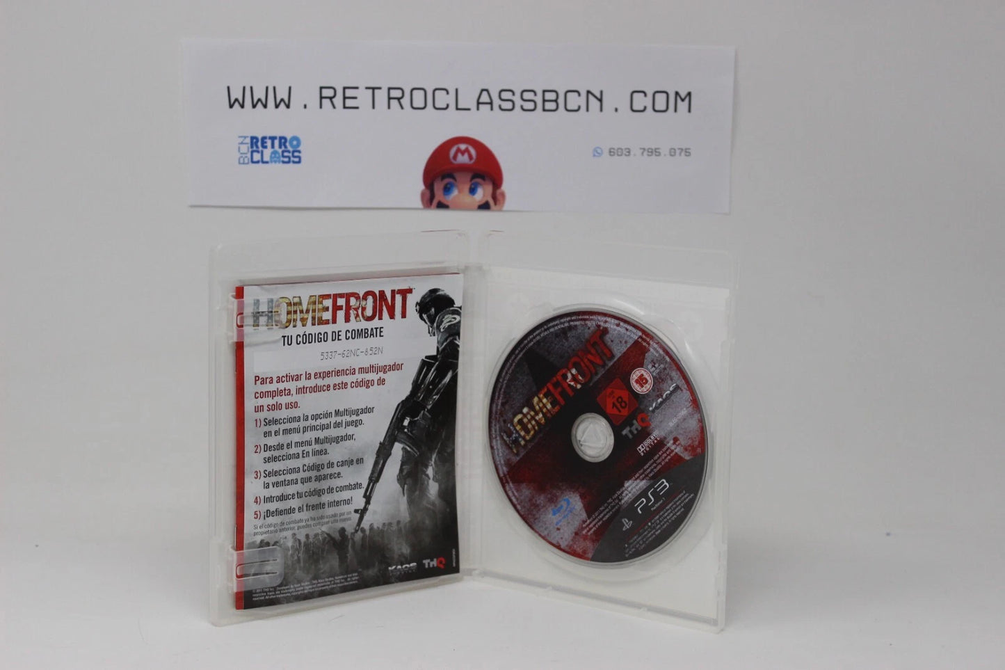 HOMEFRONT PLAYSTATION 3 PS3 SONY FISICO INV-11044