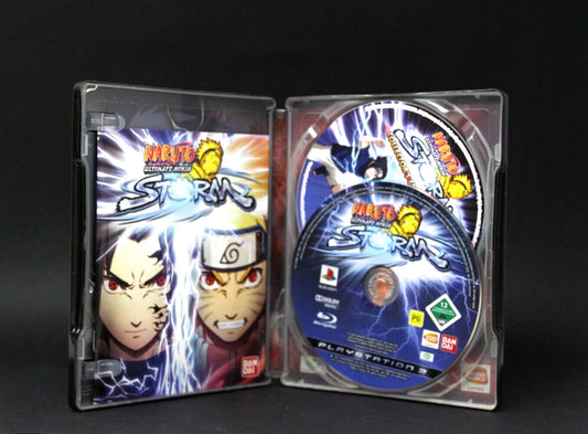 Naruto ultimate ninja STORM COLLECTOR'S EDITION playstation 3 ps3 Pal inv-10916