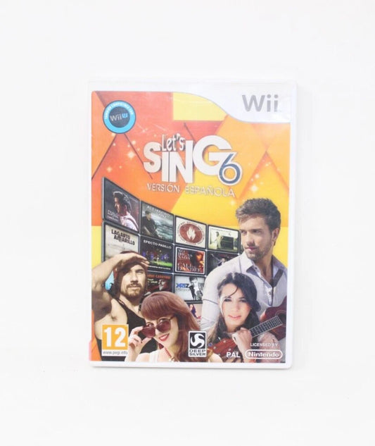 Let's sing 6 versión Española Nintendo Wii Pal inv-10655