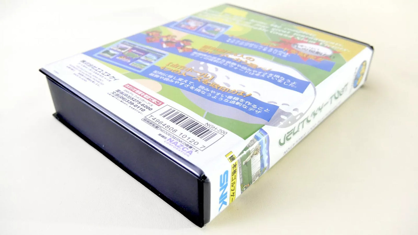 NEO TURF MASTERS BIG TOURNAMENT GOLF SOFTBOX soft box Neo Geo AES / MVS neogeo
