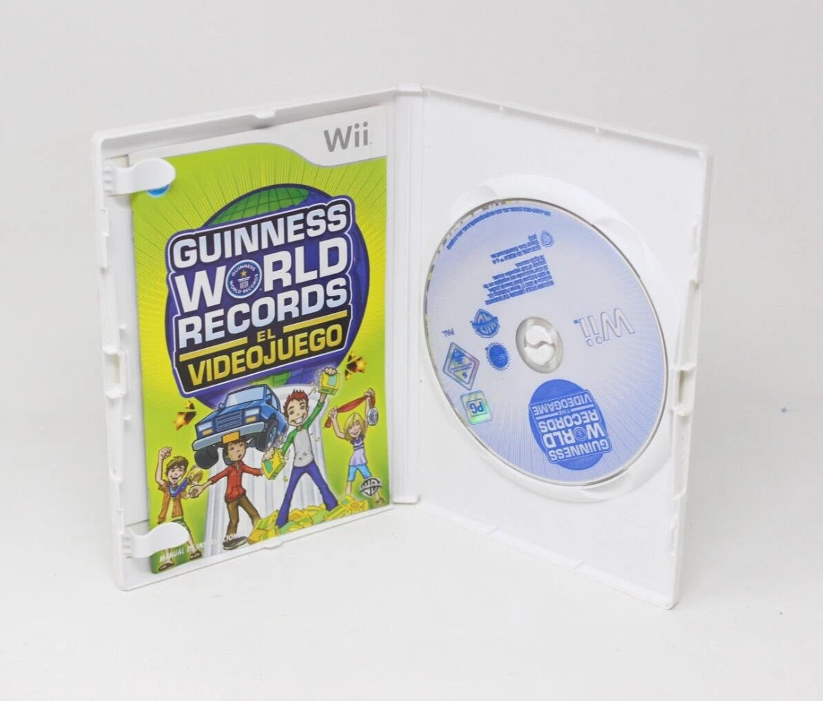 GUINNESS WORLD RECORDS EL VIDEOJUEGO nintendo WII PAL inv-6312