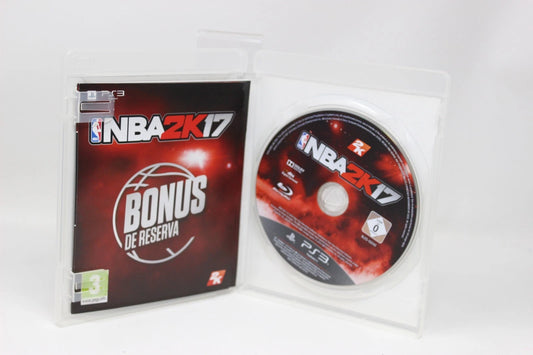 NBA 2K17 PAU GASOL PLAYSTATION 3 PS3 SONY FISICO INV-10031