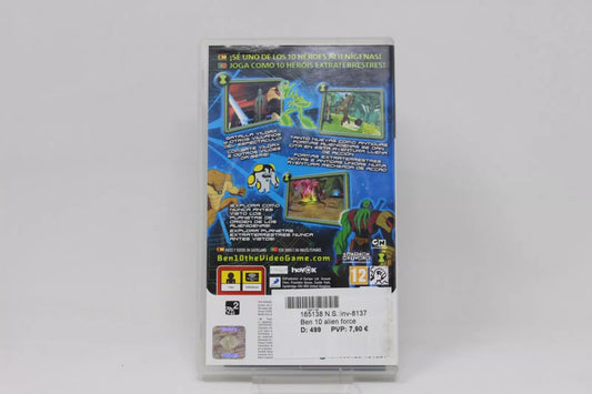 BEN 10 ALIEN FORCE: VILGAX ATTACKS PSP SONY INV-8137
